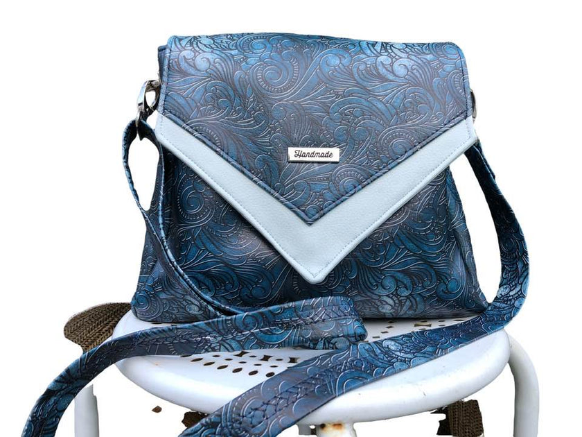 Teal Scrolls 3 sizes