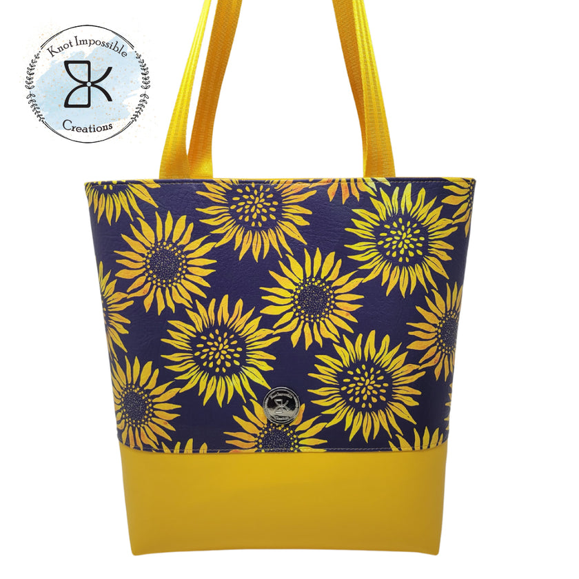 Tuscan Sunflowers on Navy 2 sizes – Your Vinyl Source