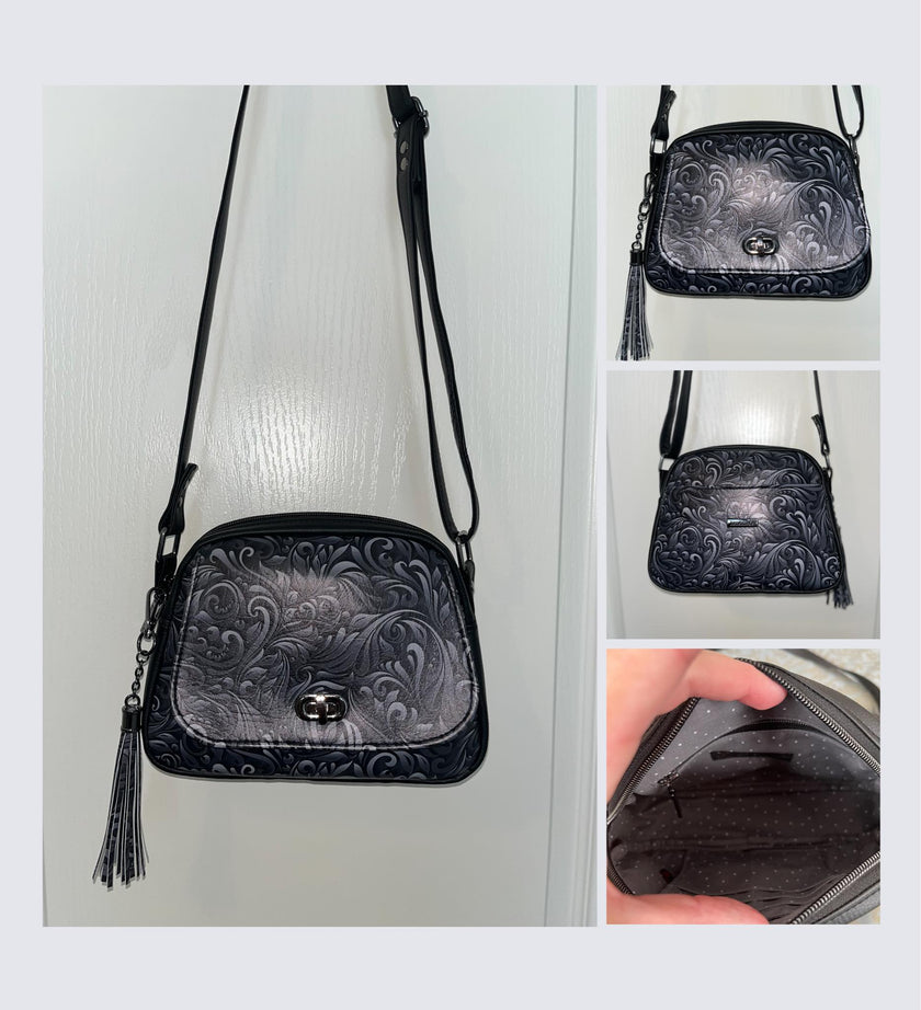 Charcoal Scrolls 3 sizes