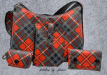 Large Red Plaid  2 sizes