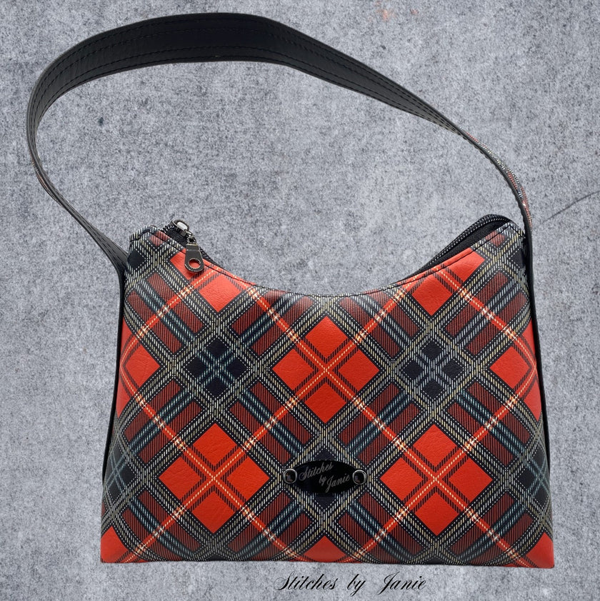 Large Red Plaid  2 sizes  25% off