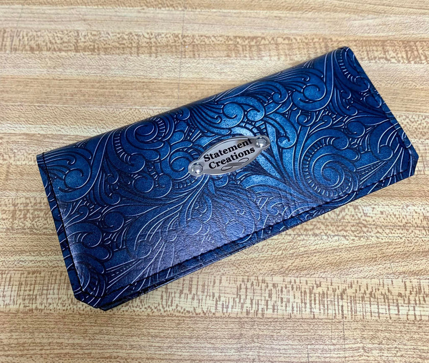 Teal Scrolls 3 sizes