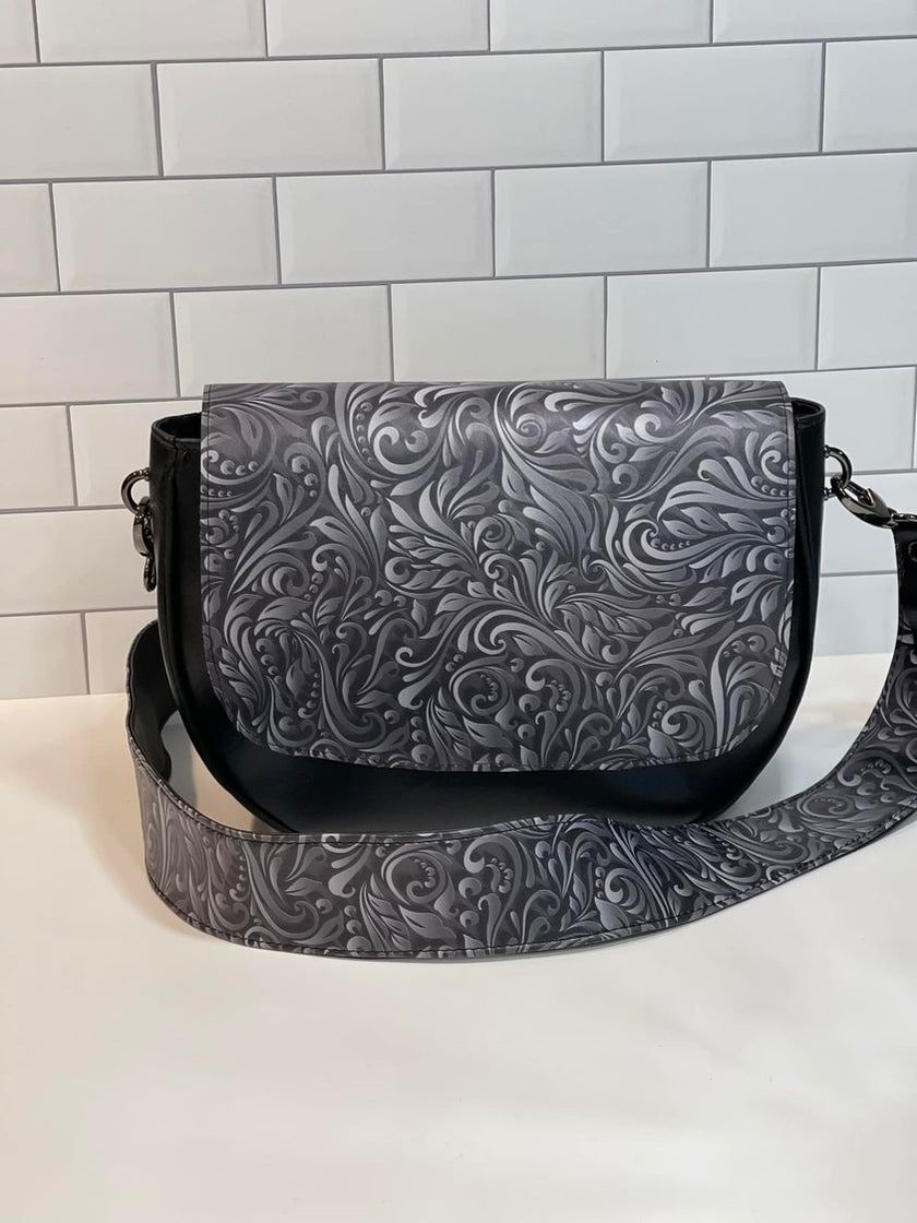 Charcoal Scrolls 3 sizes