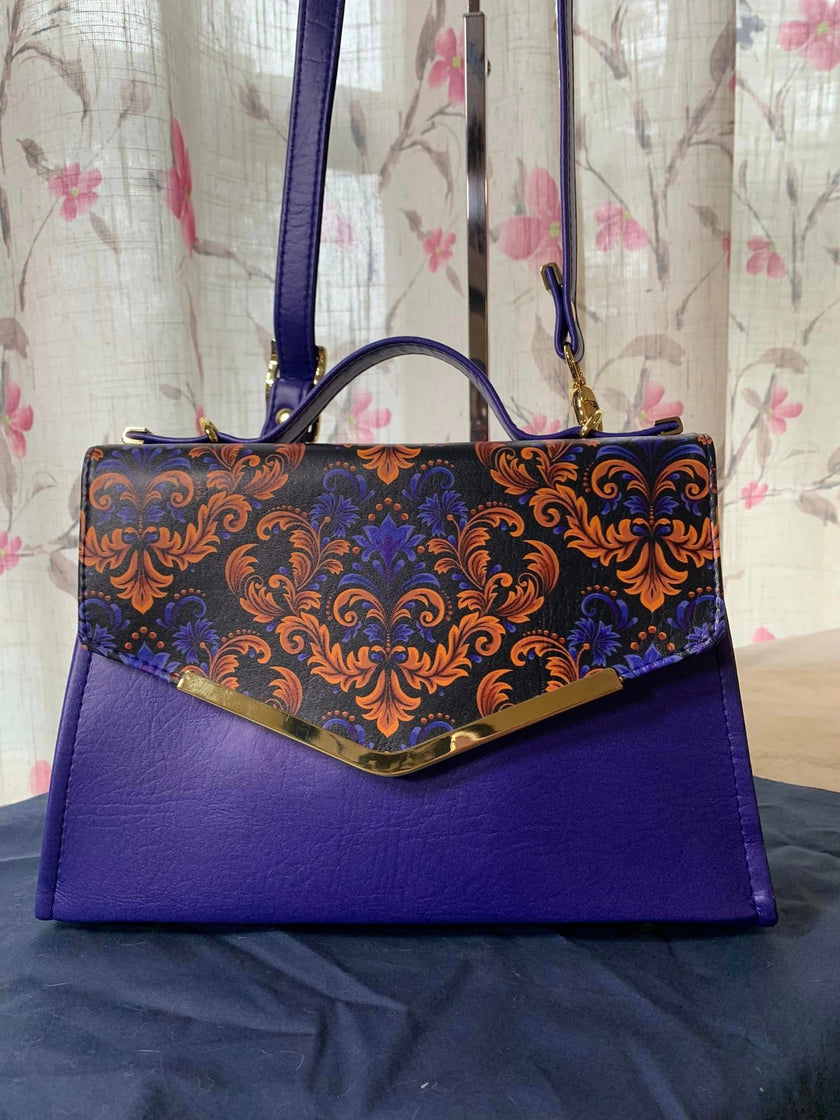 Deep Ultramarine printed vinyl 3 sizes