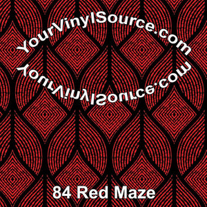 Red Maze 2 sizes