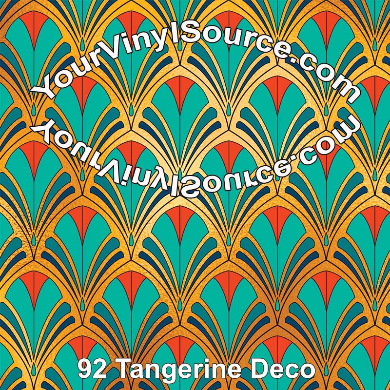 Tangerine Deco 2 sizes