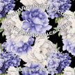 blue peonies vinyl for purses