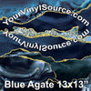 Blue Agate panel 13x13