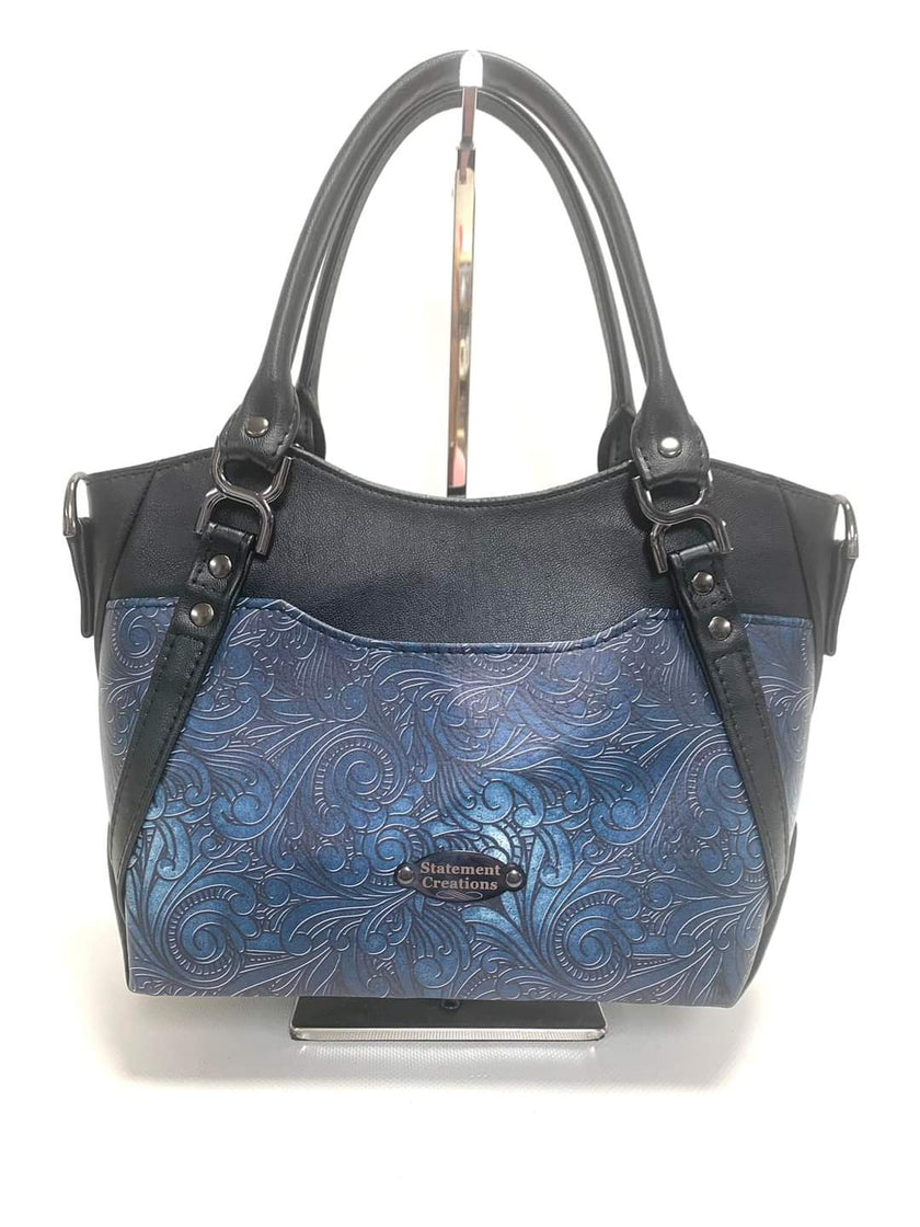 Teal Scrolls 3 sizes