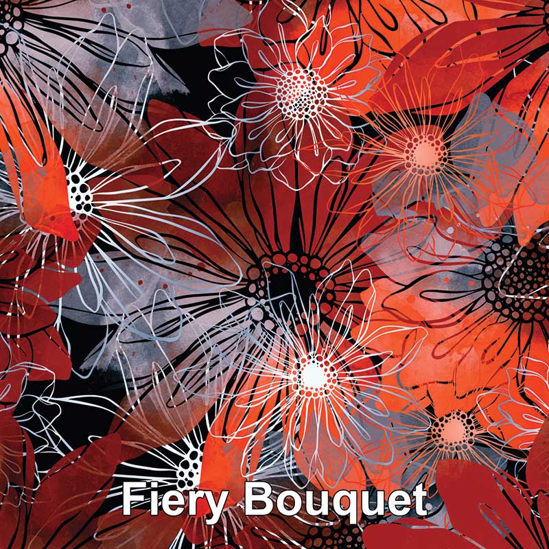 Fiery Bouquet 2 sizes