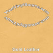 Gold Leather printed vinyl  2 sizes