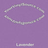 Solid Lavender printed vinyl 2 sizes