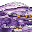 Lavender Marble Panel 18x18