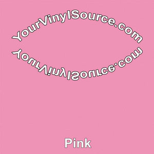 Solid Pink printed vinyl 2 sizes