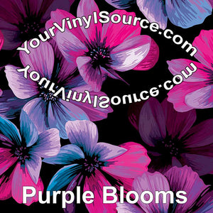 Purple Blooms 2 sizes