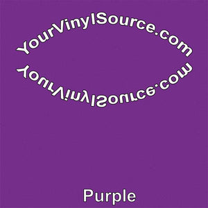 Solid Purple printed vinyl 2 sizes