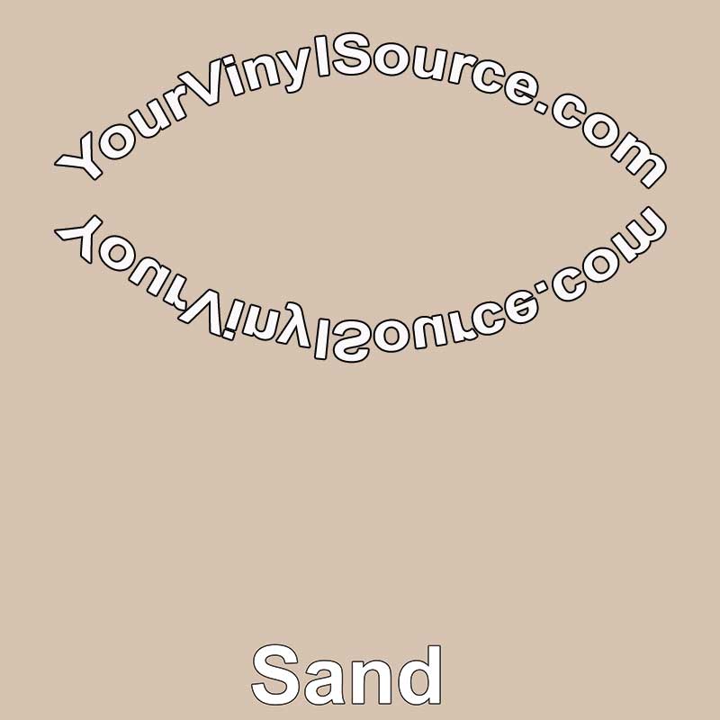 Solid Sand printed vinyl 2 sizes