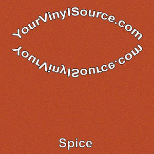 Solid Spice printed vinyl 2 sizes