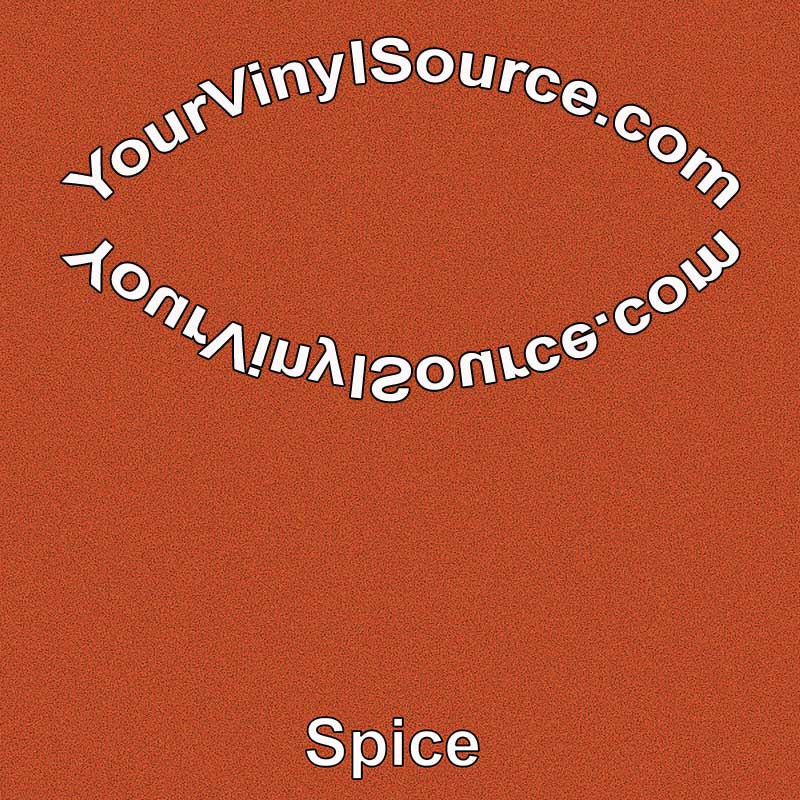 Solid Spice printed vinyl 2 sizes