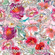 Victoria's Flowers 2 sizes