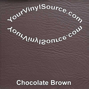 Solid chocolate brown manufactured vinyl Full Roll 18x54