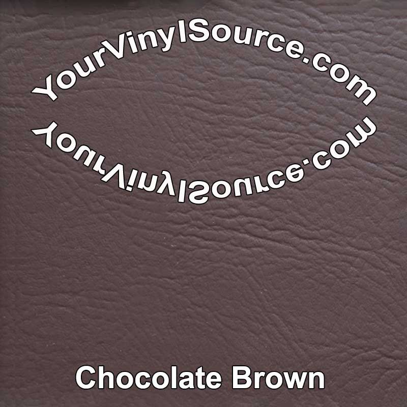 Chocolate brown manufactured vinyl Full Roll 18x54