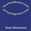 Solid Deep Ultramarine printed vinyl 2 sizes