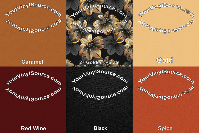 Golden Petals 3 sizes