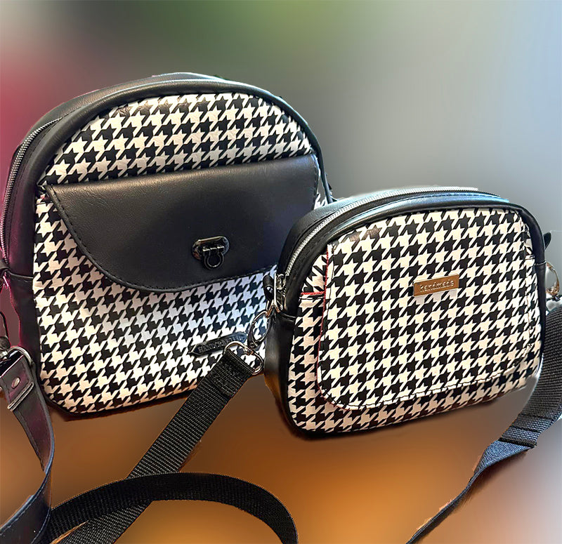 Hounds-tooth 3 sizes