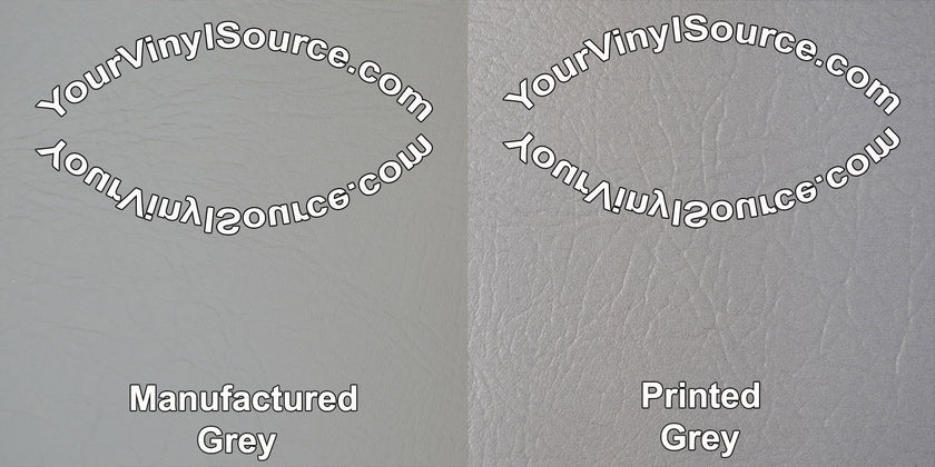 Grey manufactured vinyl Full Roll 18x54