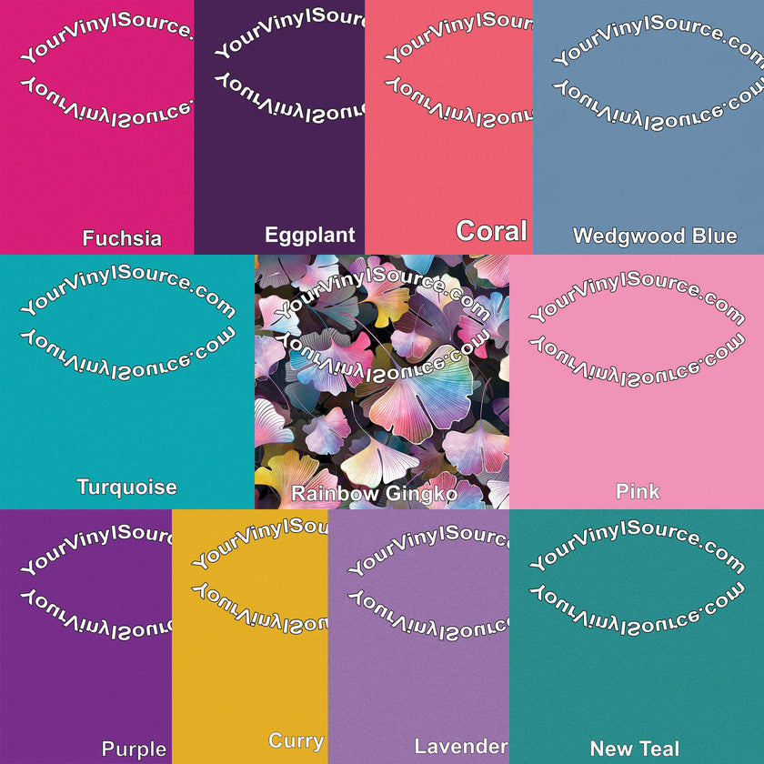 Rainbow Gingko 3 sizes