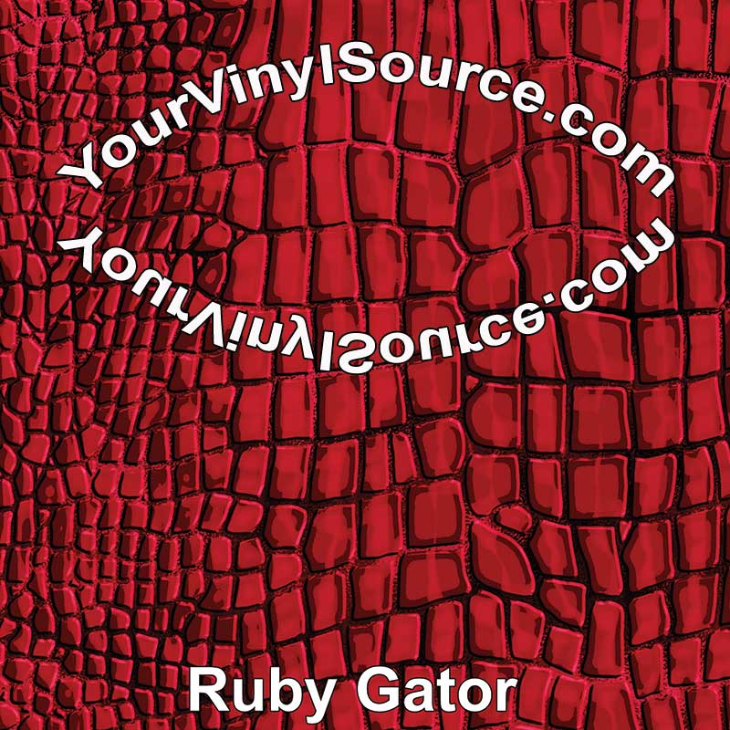 Ruby Gator 2 sizes