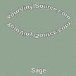 Solid Sage printed vinyl 2 sizes