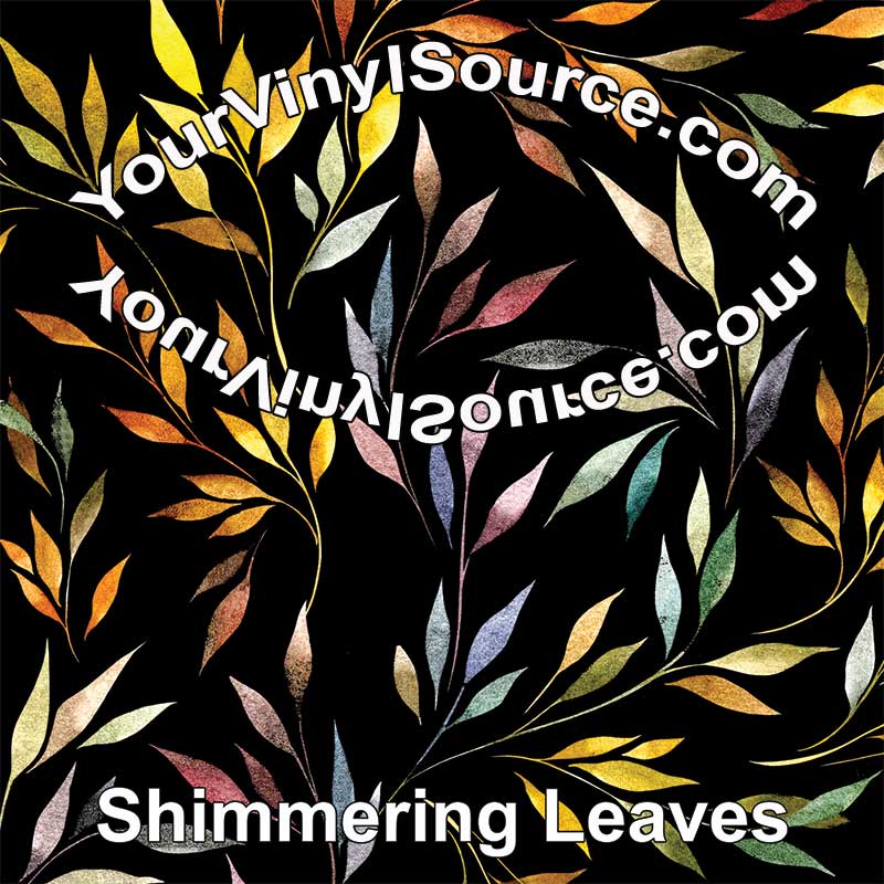 Shimmering Leaves 2 sizes