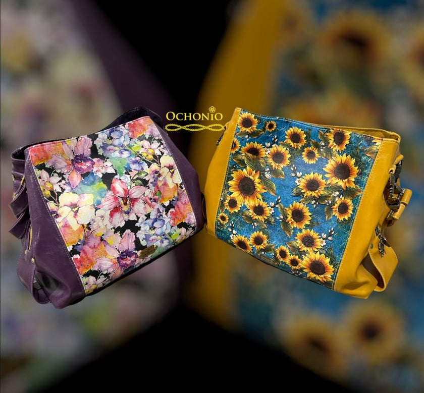 Orchids on Black  3 sizes