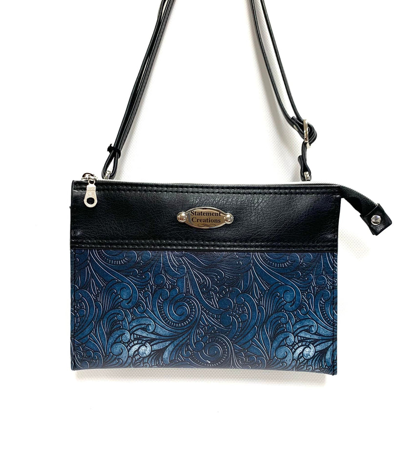 Teal Scrolls 3 sizes