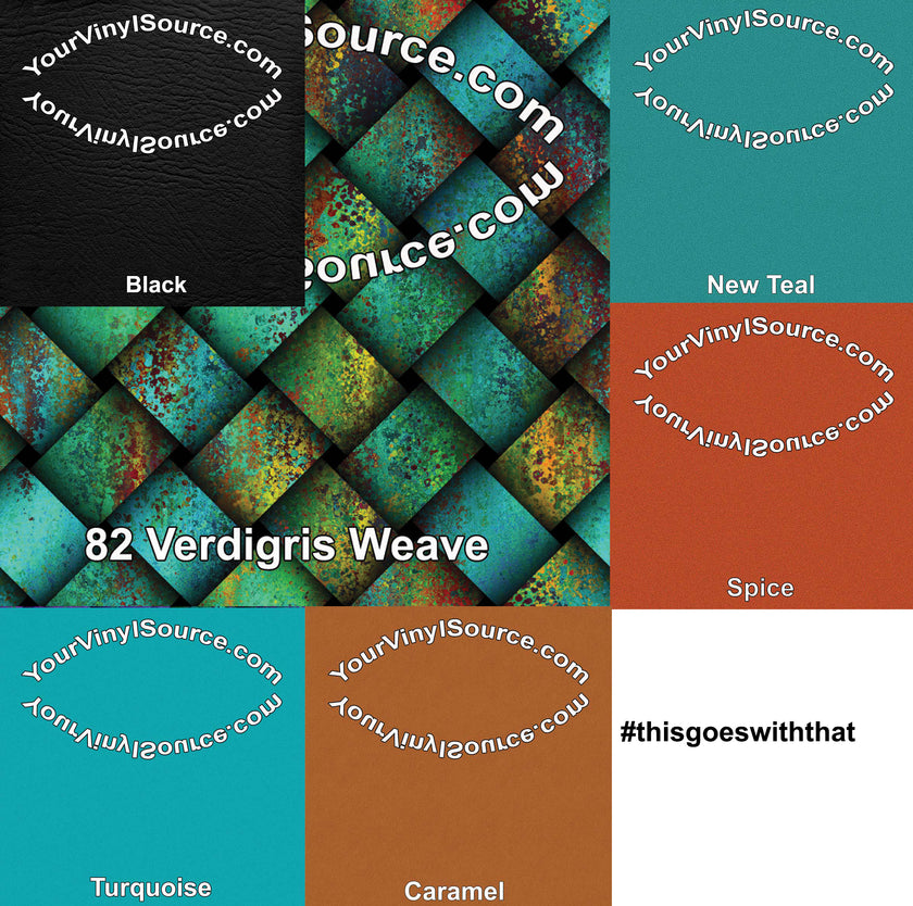 Verdigris Weave 3 sizes