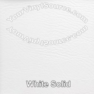 Solid white manufactured vinyl Full Roll 18x54